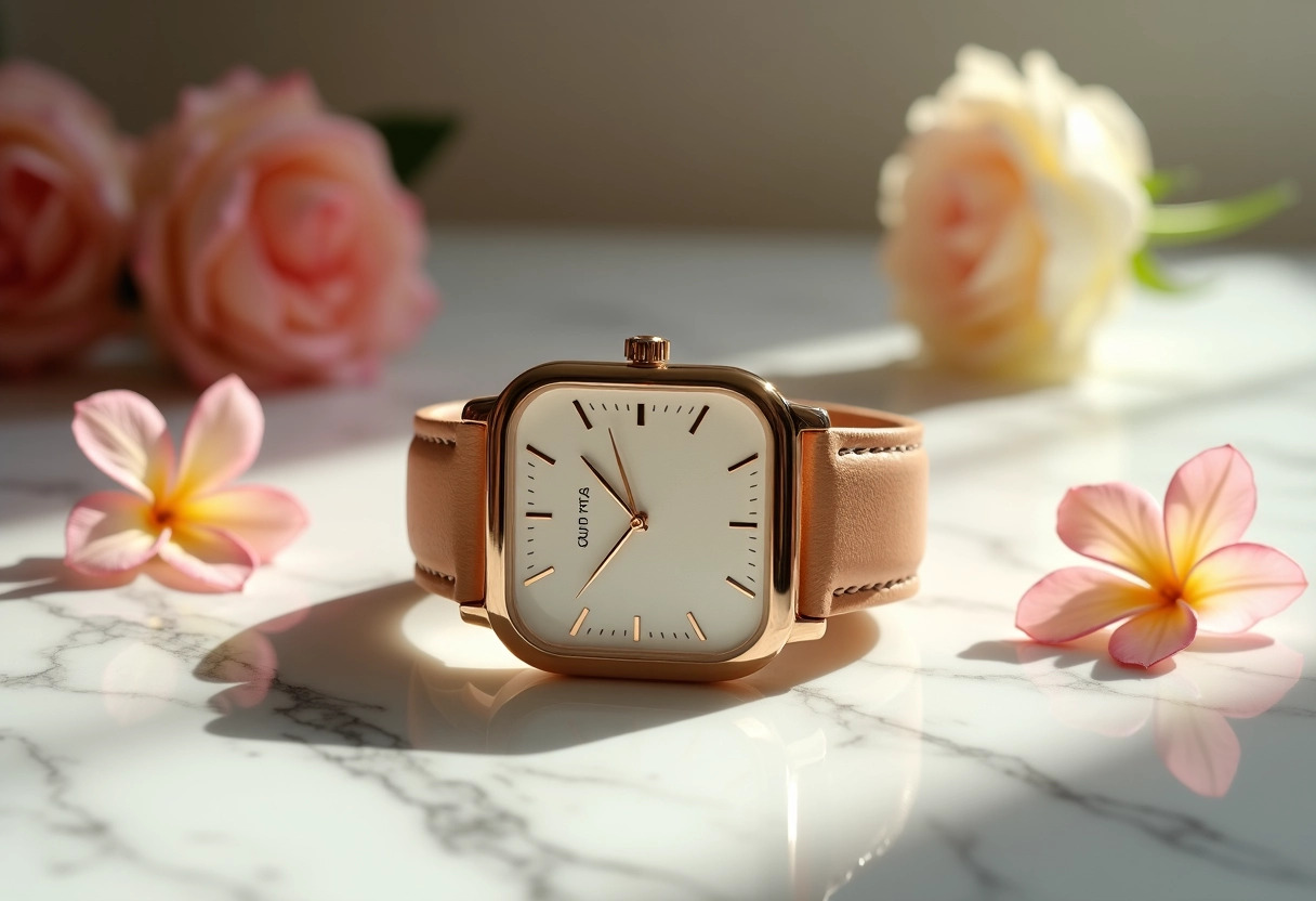 montre carrée femme