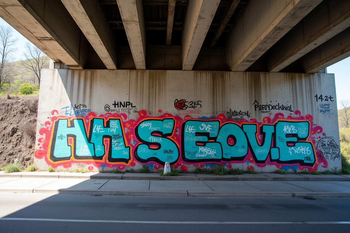 graffiti légende